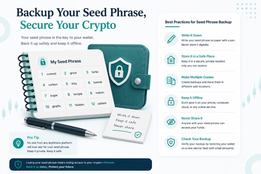Seed Phrase Backup